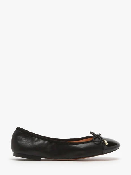 Ballerinas In Leather Inuovo Black accessoires A94001