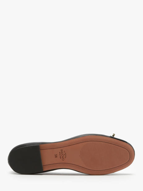 Ballerinas In Leather Inuovo Black accessoires A94001 other view 3