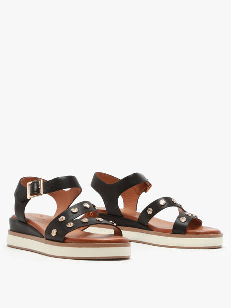 Sandals In Leather Inuovo Black accessoires 113094 other view 2