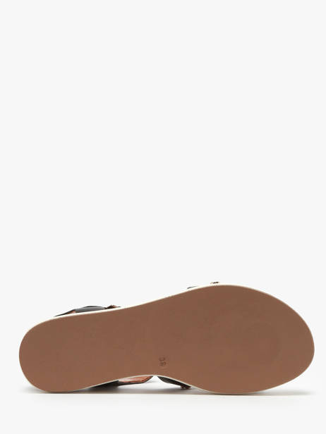 Sandals In Leather Inuovo Black accessoires 113094 other view 4