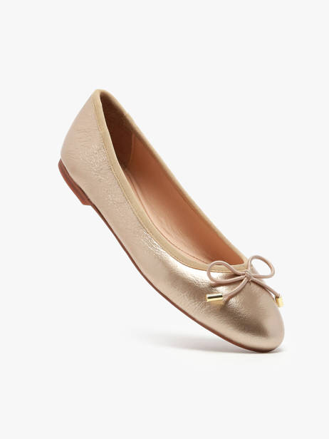 Ballerinas In Leather Inuovo Gold accessoires B16003 other view 1