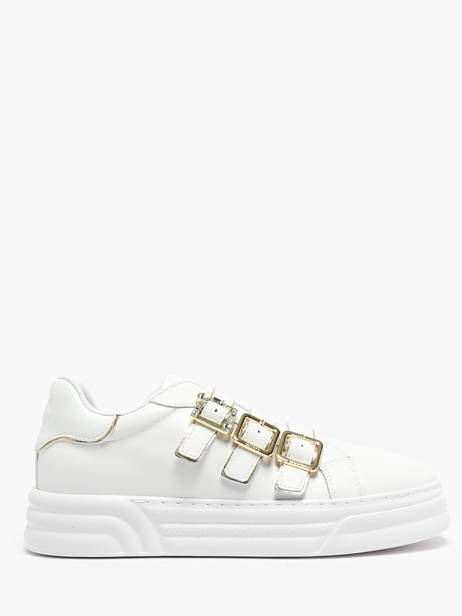 Sneakers In Leather Liu jo White accessoires BA4019PX