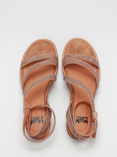 Sandals In Leather Mam'zelle Brown accessoires CSG2Q25 other view 4