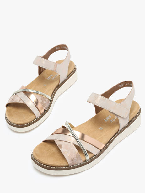 Sandals Remonte Pink accessoires 31 other view 3