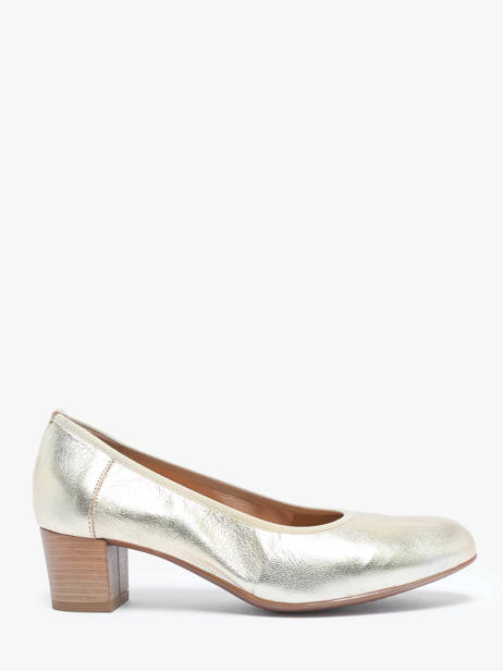 Pumps In Leather Rock and rose Gold accessoires 510TP