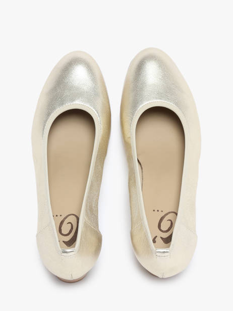 Pumps In Leather Rock and rose Gold accessoires 510TP other view 3