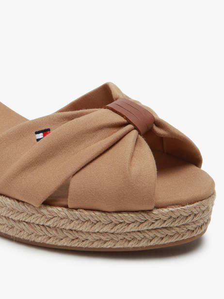 Platform Sandals Tommy hilfiger Beige accessoires 4785RBL other view 1