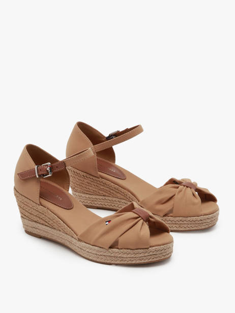 Platform Sandals Tommy hilfiger Beige accessoires 4785RBL other view 2