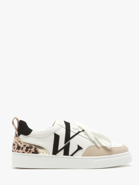 Sneakers Luna Léopard Vanessa wu Noir accessoires BK2656NR