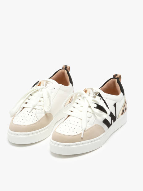 Sneakers Luna Léopard Vanessa wu Noir accessoires BK2656NR vue secondaire 3