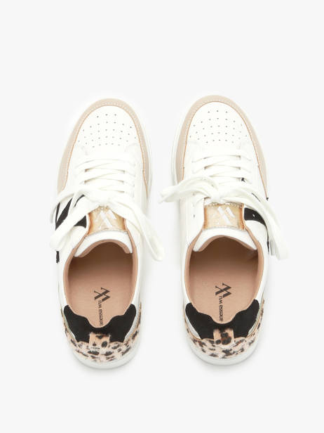 Sneakers Luna Léopard Vanessa wu Noir accessoires BK2656NR vue secondaire 4