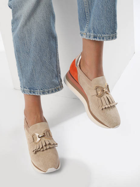 Sneakers In Leather Nathan baume Beige accessoires 241NS21 other view 2
