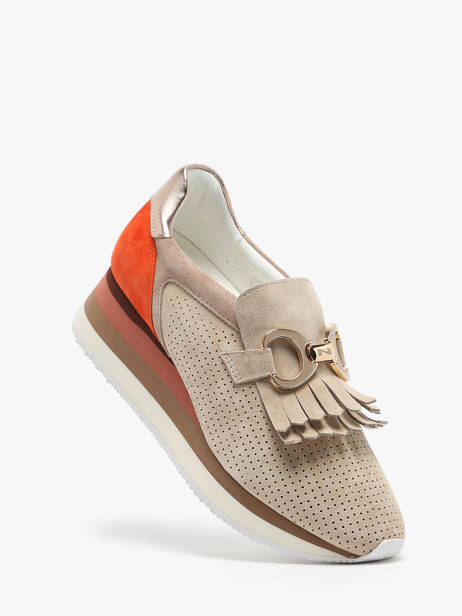 Sneakers In Leather Nathan baume Beige accessoires 241NS21 other view 1