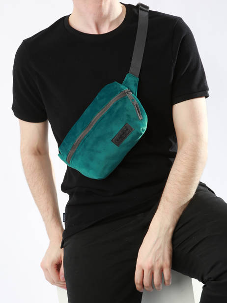Belt Bag Eastpak Blue soft velvet A5BG6SOV other view 1