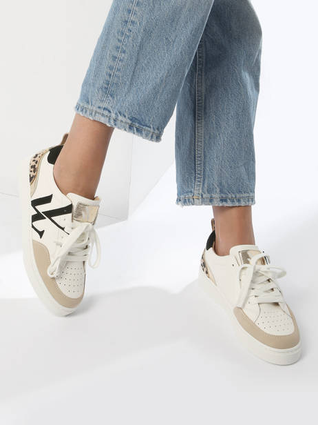 Sneakers Luna Léopard Vanessa wu Noir accessoires BK2656NR vue secondaire 2