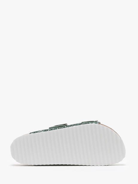 Slippers Colors of california Green accessoires HCBIO035 other view 4