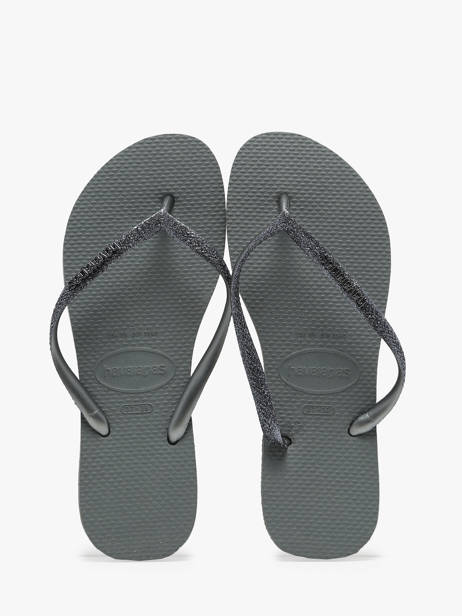 Tongs Slim Glitter Ii Havaianas Gris accessoires 4146975F