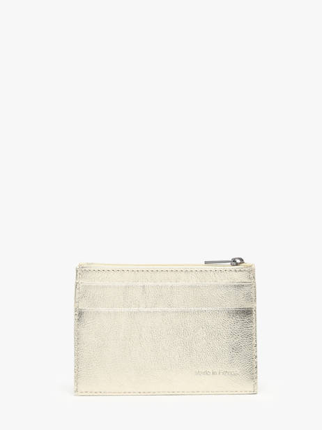 Card Holder Etincelle Irisée Leather Etrier Gold etincelle irisee EETI5004 other view 2