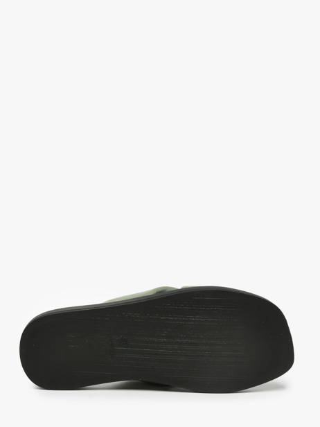 Mules En Cuir Tamaris Vert accessoires 42 vue secondaire 3