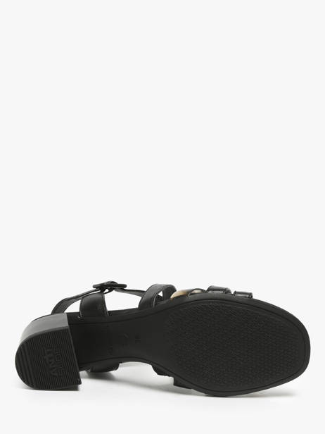 Heeled Sandals In Leather Tamaris Black accessoires 42 other view 4