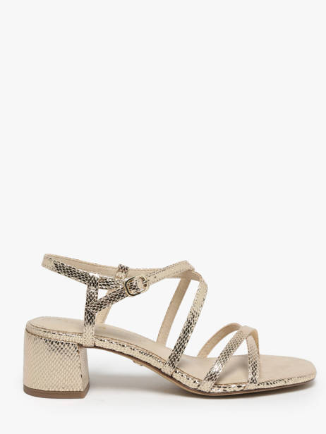 Heeled Sandals Tamaris Gold accessoires 42