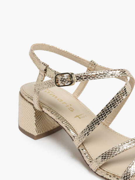 Heeled Sandals Tamaris Gold accessoires 42 other view 1