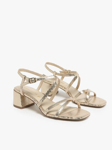 Heeled Sandals Tamaris Gold accessoires 42 other view 2