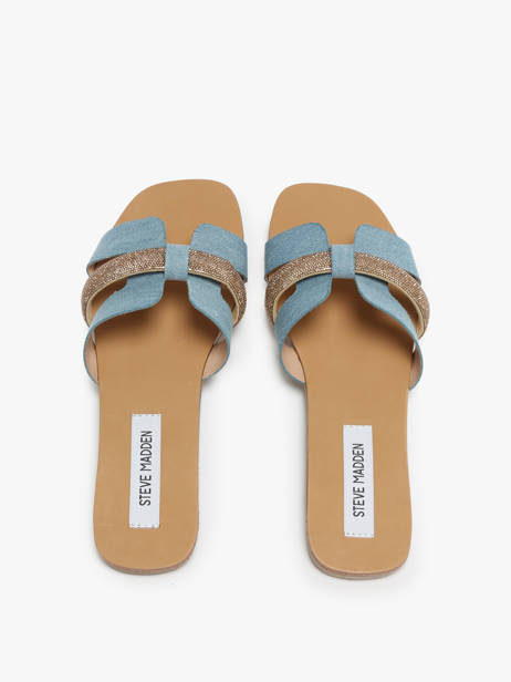 Mules Edriah En Cuir Steve madden Multicolore accessoires 11002559 vue secondaire 4