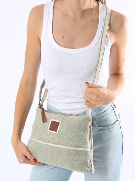 Shoulder Bag Naturel Le voyage en panier Beige naturel PM808 other view 1