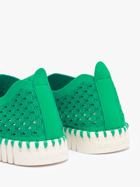 Mocassins Ilse jacobsen Vert accessoires TULI3275 vue secondaire 2