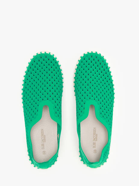 Mocassins Ilse jacobsen Vert accessoires TULI3275 vue secondaire 3