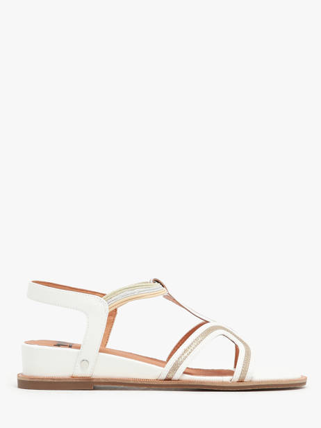 Sandals In Leather Mam'zelle White accessoires CSG2Q30