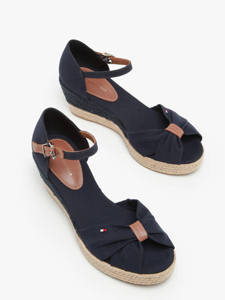 Platform Sandals Tommy hilfiger Blue accessoires 4785DW6 other view 1