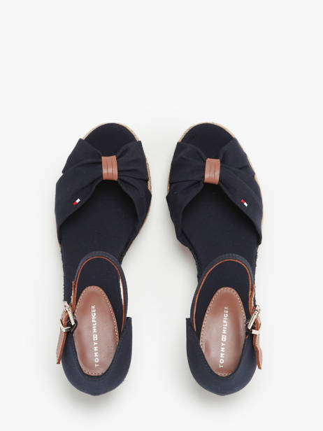 Platform Sandals Tommy hilfiger Blue accessoires 4785DW6 other view 3