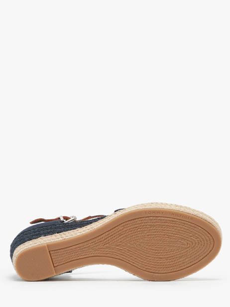 Platform Sandals Tommy hilfiger Blue accessoires 4785DW6 other view 4