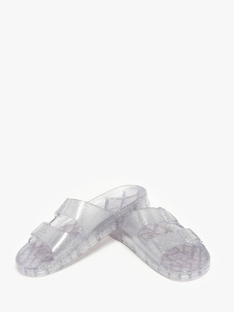 Claquettes Anjo Glitter Cacatoes Gris accessoires ANJOGLIT vue secondaire 2