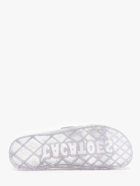 Claquettes Anjo Glitter Cacatoes Gris accessoires ANJOGLIT vue secondaire 4