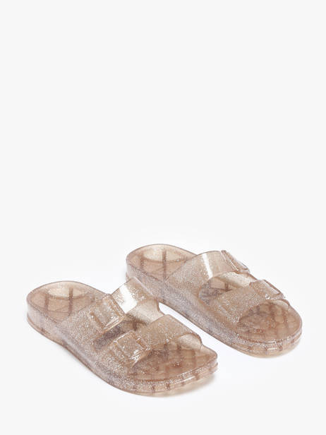 Flip Flops Anjo Glitter Cacatoes Beige accessoires ANJOGLIT other view 1