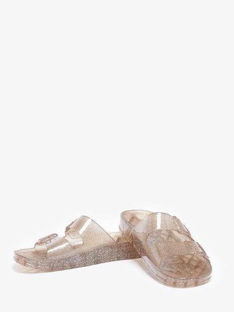 Flip Flops Anjo Glitter Cacatoes Beige accessoires ANJOGLIT other view 2