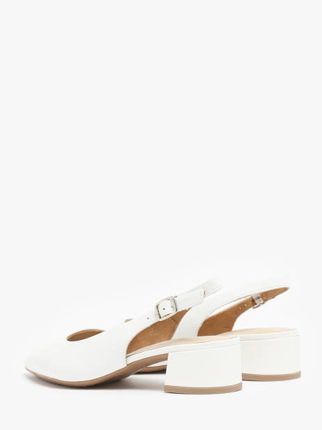 Pumps With Straps In Leather Tamaris White accessoires 42 other view 2