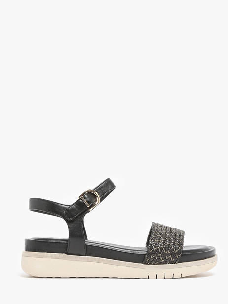 Sandals Tamaris Black accessoires 42
