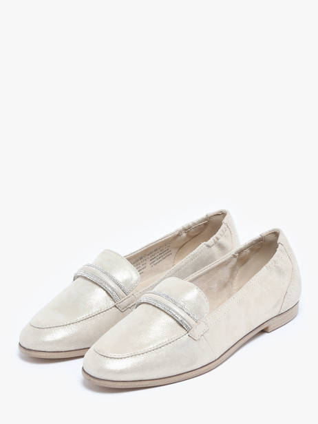 Moccasins In Leather Tamaris White accessoires 42 other view 1