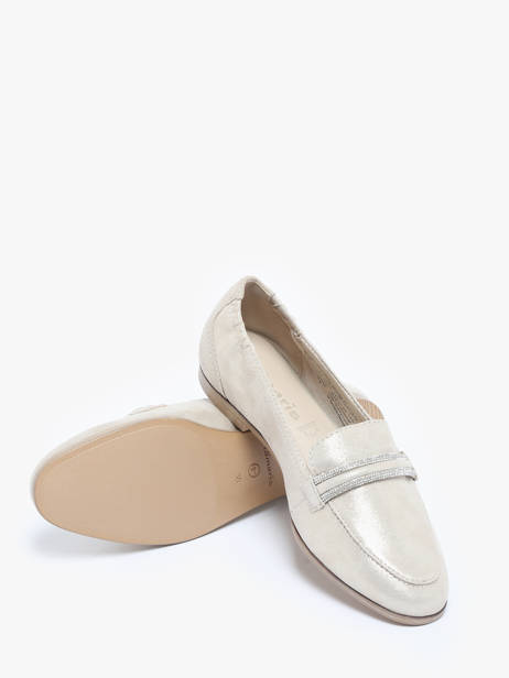 Moccasins In Leather Tamaris White accessoires 42 other view 2