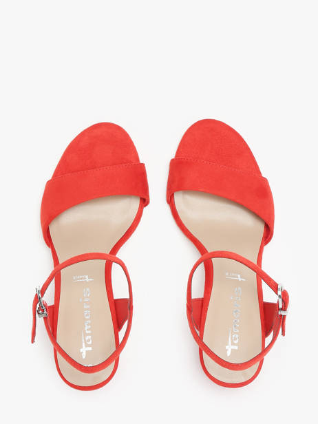 Heeled Sandals Tamaris Red accessoires 42 other view 3