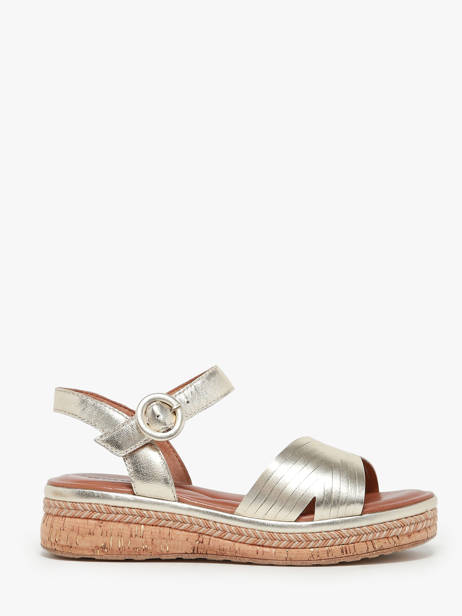Sandales En Cuir Tamaris Or accessoires 42
