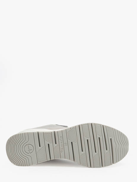 Sneakers En Cuir Tamaris Argent accessoires 42 vue secondaire 4