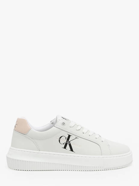 Sneakers En Cuir Calvin klein jeans Blanc accessoires 8230LA
