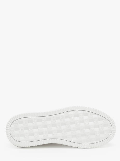 Sneakers En Cuir Calvin klein jeans Blanc accessoires 8230LA vue secondaire 4