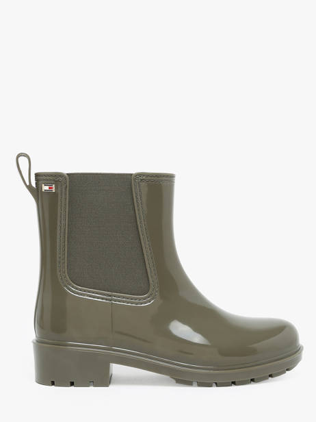 Rain Boots Tommy hilfiger Green accessoires 8213BDS