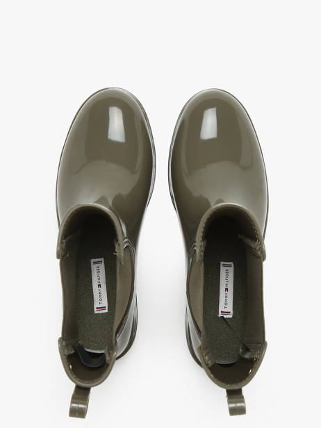 Rain Boots Tommy hilfiger Green accessoires 8213BDS other view 5